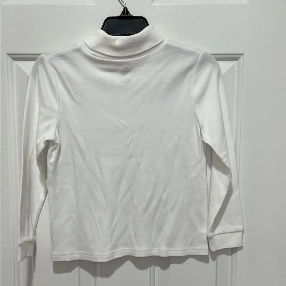 J. Khaki White Long Sleeve Kids Tee - Picture 3 of 3